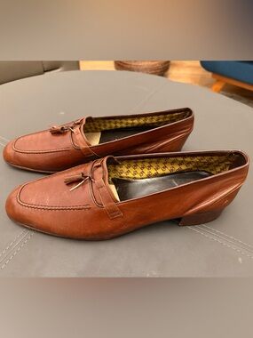 R. Martegani Men’s Italian Tassel Loafer Vintage 12D
